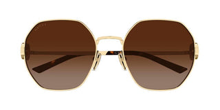 Gucci GG2046S women Gold Geometric Sunglasses