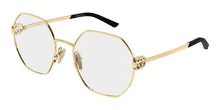 Gucci GG2048O women Gold Geometric Eyeglasses