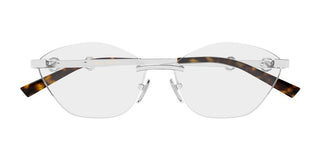 Gucci GG2050O women Silver Cat Eye Eyeglasses
