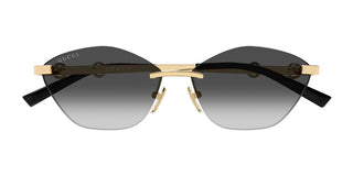 Gucci GG2050S women Gold Cat Eye Sunglasses