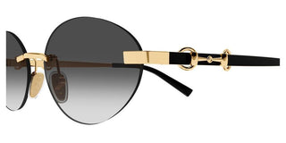 Gucci Gg2051s Women Gold Round Sunglasses