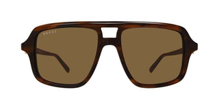 Gucci Gg2052s Women Havana Pilot Sunglasses