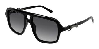 Gucci GG2052S women Black Pilot Sunglasses