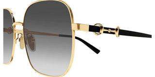 Gucci Gg2053s Women Gold Squared Sunglasses