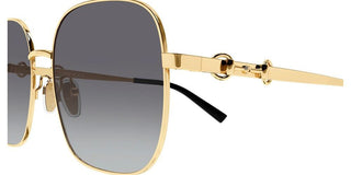 Gucci Gg2053s Women Gold Squared Sunglasses