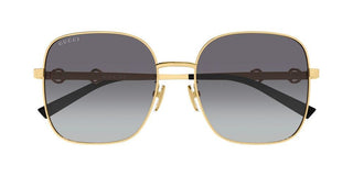 Gucci Gg2053s Women Gold Squared Sunglasses