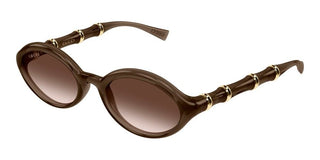Gucci GG2059S women Brown Oval Sunglasses