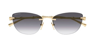 Gucci GG2063S women Gold Cat Eye Sunglasses