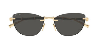 Gucci GG2063S women Gold Cat Eye Sunglasses