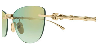 Gucci GG2063S women Gold Cat Eye Sunglasses