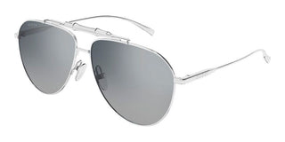 Gucci GG2064S men Silver Pilot Sunglasses
