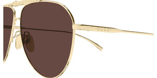 Gucci GG2064S men Gold Pilot Sunglasses