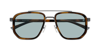 Gucci GG2073S men Ruthenium Squared Sunglasses