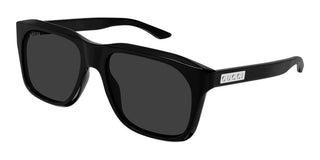 Gucci GG2077S men Black Squared Sunglasses