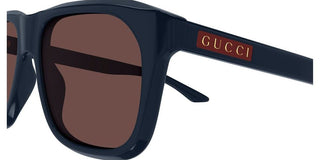 Gucci GG2077S men Blue Squared Sunglasses
