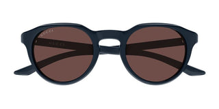 Gucci GG2079S men Blue Round Sunglasses