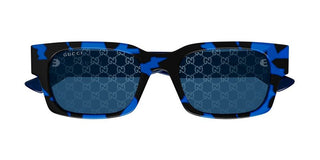 Gucci GG2084S men Blue Squared Sunglasses