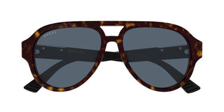Gucci GG2088S men Havana Pilot Sunglasses