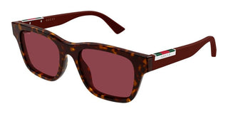 Gucci GG2089S men Havana Squared Sunglasses