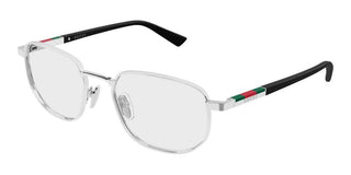 Gucci GG2093O men Black Round Eyeglasses