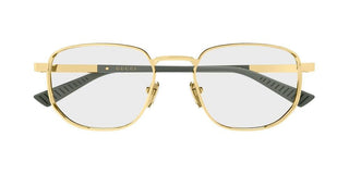 Gucci GG2093O men Gold Round Eyeglasses