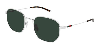 Gucci GG2095S men Silver Round Sunglasses