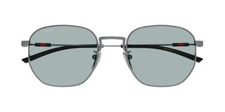 Gucci GG2095S men Ruthenium Round Sunglasses