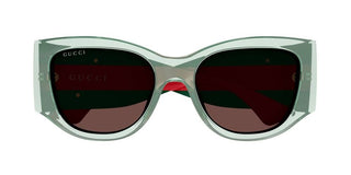 Gucci GG2115S women Green Cat Eye Sunglasses