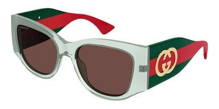Gucci GG2115S women Green Cat Eye Sunglasses