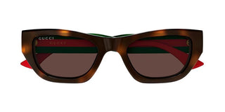 Gucci GG2116S women Havana Cat Eye Sunglasses