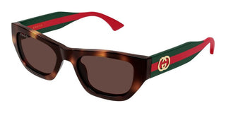 Gucci GG2116S women Havana Cat Eye Sunglasses