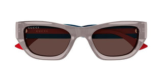 Gucci GG2116S women Grey Cat Eye Sunglasses