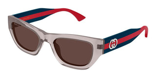 Gucci GG2116S women Grey Cat Eye Sunglasses