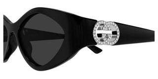 Gucci GG2121S women Black Geometric Sunglasses