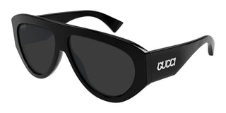 Gucci GG2128S men Black Pilot Sunglasses