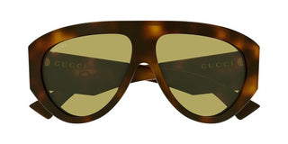 Gucci GG2128S men Havana Pilot Sunglasses