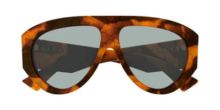 Gucci GG2128S men Havana Pilot Sunglasses
