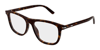 Gucci GG2130O men Havana Squared Eyeglasses