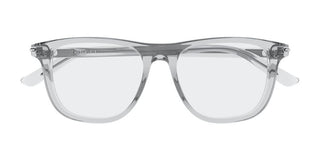 Gucci GG2130O men Grey Squared Eyeglasses