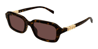 Gucci GG2152S women Havana Squared Sunglasses