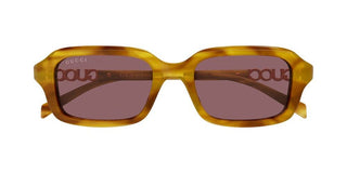 Gucci GG2152S women Havana Squared Sunglasses