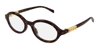 Gucci GG2153O women Havana Round Eyeglasses