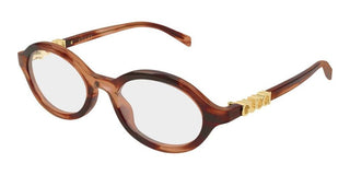 Gucci GG2153O women Havana Round Eyeglasses