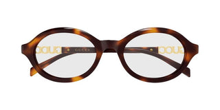 Gucci GG2153O women Havana Round Eyeglasses