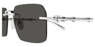Gucci GG2154S men Silver Squared Sunglasses