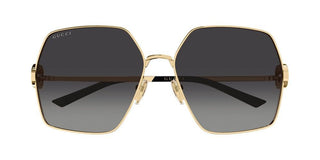 Gucci GG2163S women Gold Squared Sunglasses