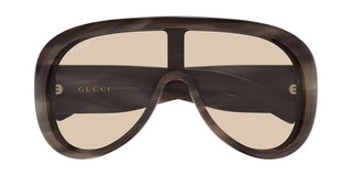 Gucci GG2164S women Brown Pilot Sunglasses