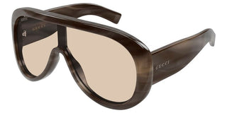 Gucci GG2164S women Brown Pilot Sunglasses