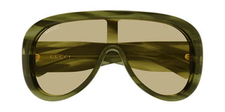 Gucci GG2164S women Green Pilot Sunglasses
