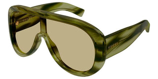 Gucci GG2164S women Green Pilot Sunglasses